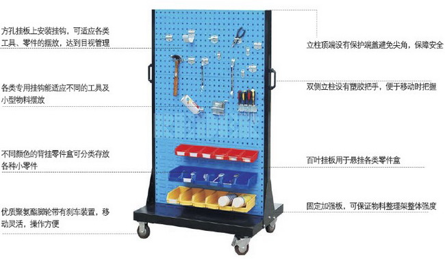 物料架 挂钩 工具架 零件盒挂架